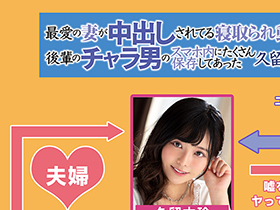 最愛の妻が中出しされてる寝取られ動画が後輩のチャラ男のスマホ内にたくさん保存してあった 久留木玲 サンプル動画サムネイル